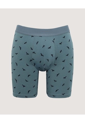 Boxer Medio Estampado  Para Hombre Verde Ostu Ostu