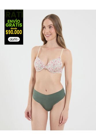 Brasier Para Mujer Media Copa Color Piel Marca Ostu #40830031 Ostu