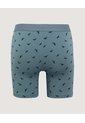 Boxer Medio Estampado  Para Hombre Verde Ostu de Ostu