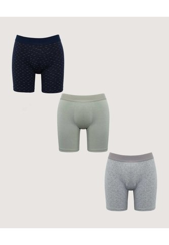 Pack X3 Boxer Medio Cotton Mix X3 Para Hombre Surtido Ostu Ostu
