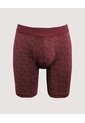 Boxer Medio Estampado  Para Hombre Vino Ostu de Ostu