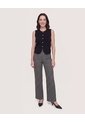 Chaleco Punto Buttons  Para Mujer Negro Ostu de Ostu