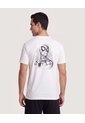 Camiseta Spider-Man Sketch  Para Hombre Crema Ostu de Ostu