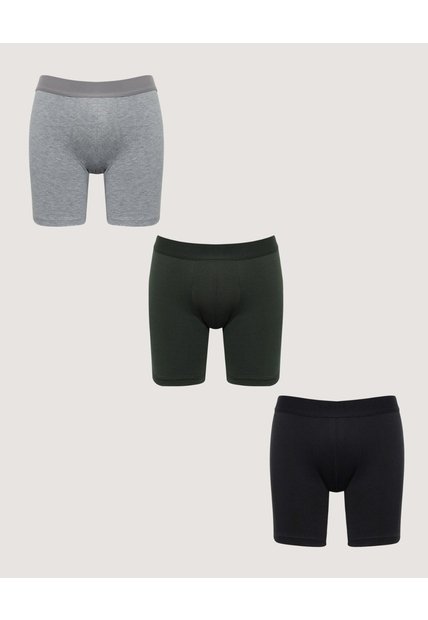 Pack X3 Boxer Medio Essentials X3 Para Hombre Surtido Ostu