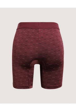 Boxer Medio Estampado Para Hombre Vino Ostu