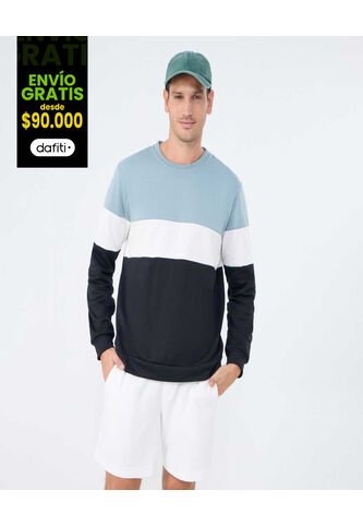 Buzo Para Hombre Cuello Redondo Color Verde  Marca Ostu #60060497 Ostu