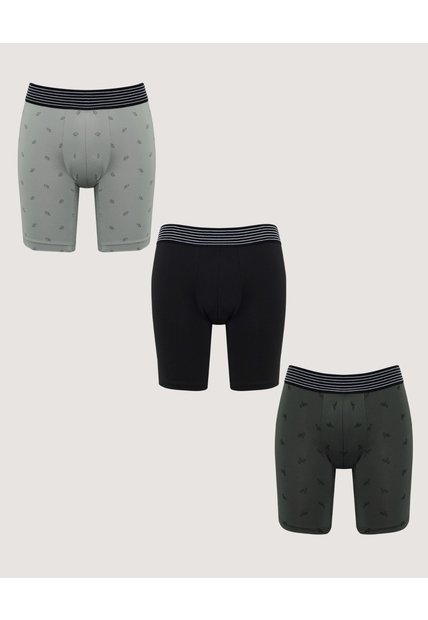 Pack X3 Boxer Medio Mix X3 Para Hombre Surtido Ostu