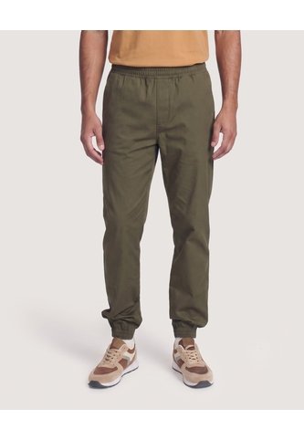 Jogger Plano Texturizado  Para Hombre Verde Ostu Ostu