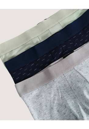 Pack X3 Boxer Medio Cotton Mix X3 Para Hombre Surtido Ostu