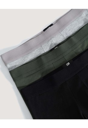 Pack X3 Boxer Medio Essentials X3 Para Hombre Surtido Ostu