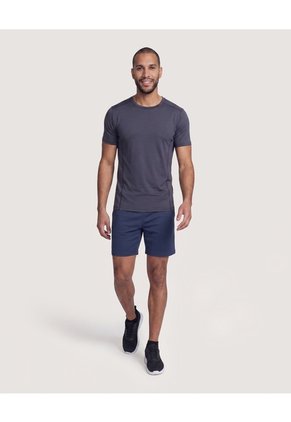 Bermuda Active Dry Para Hombre Azul Ostu