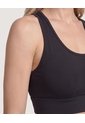 Top Deportivo Racerback  Para Mujer Negro Ostu de Ostu