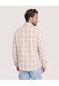 Camisa Leñadora  Para Hombre Gris Ostu de Ostu