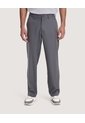 Pantalón Formal Regular  Para Hombre Gris Ostu de Ostu