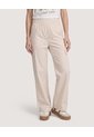 Pantalón Cargo Wide Leg  Para Mujer Beige Ostu de Ostu