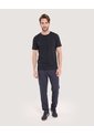Camiseta Oversize Texturizada  Para Hombre Negro Ostu de Ostu