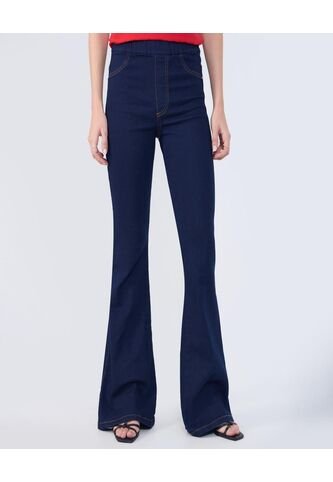 Jean Para Mujer Jeggings Flare Color Azul Marca Ostu #40160529 Ostu
