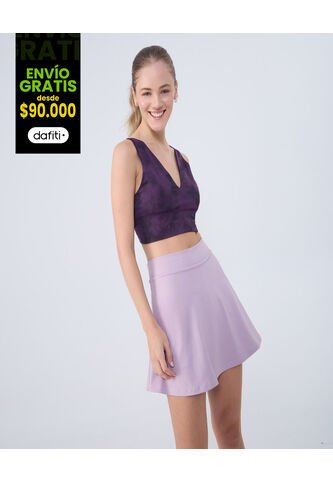 Top Para Mujer Top Color Morado Marca Ostu #40220389 Ostu