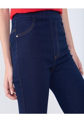 Jean Para Mujer Jeggings Flare Color Azul Marca Ostu #40160529