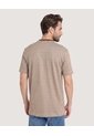 Polo Cuello Bomber Texturizado  Para Hombre Beige Ostu de Ostu