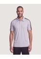 Polo Active Panel Contraste  Para Hombre Gris Ostu de Ostu