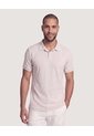 Polo Texturizada  Para Hombre Naranja Ostu de Ostu