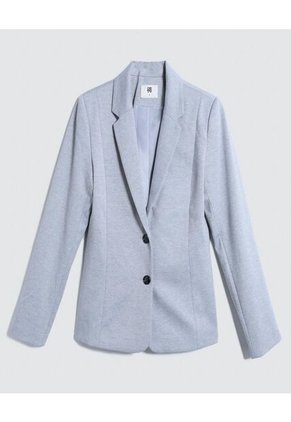 Blazer Para Mujer Blazer Color Gris  Marca Ostu #40400013
