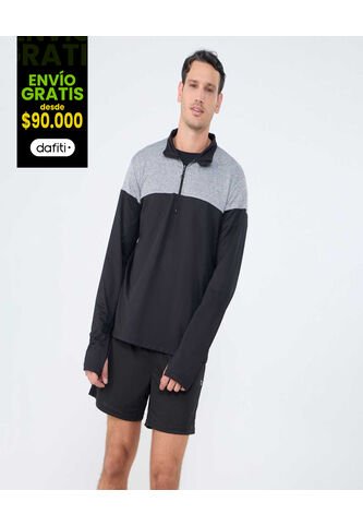 Buzo Para Hombre Cuello Alto O Cuello Tortuga Color Negro Marca Ostu #60060470 Ostu