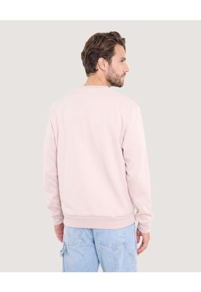 Buzo Mickey Varsity  Para Hombre Beige Ostu