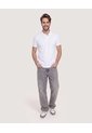 Polo Basica  Para Hombre Blanco Ostu de Ostu