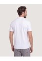 Polo Basica  Para Hombre Blanco Ostu de Ostu