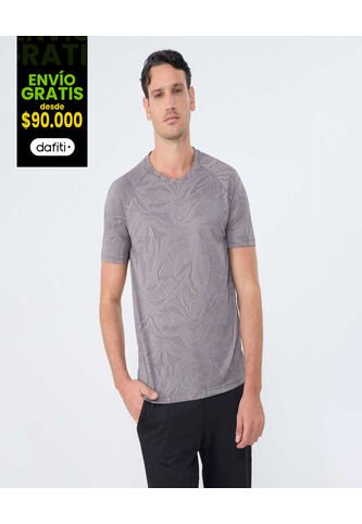 Camiseta Para Hombre Manga Corta Color Café Oscuro Marca Ostu #60091488 Ostu