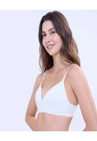 Brasier Para Mujer Monocopa Color Marfil Marca Ostu #40830034 Ostu