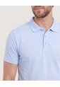 Polo Basica  Para Hombre Celeste Ostu de Ostu