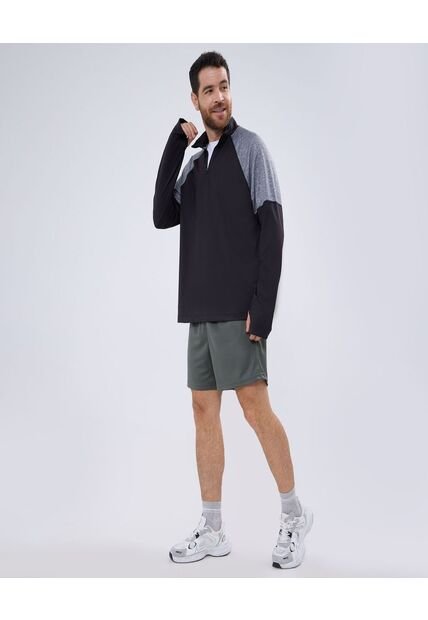 Buzo Para Hombre Cuello Alto O Cuello Tortuga Color Negro Marca Ostu #60060416