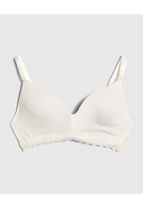 Brasier Para Mujer Monocopa Color Marfil Marca Ostu #40830034