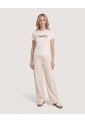 Camiseta Tigger  Para Mujer Beige Ostu de Ostu