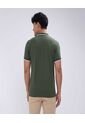 Polo Para Hombre Cuello Tejido Sin Bolsillo Color Verde  Marca Ostu #60110713 de Ostu