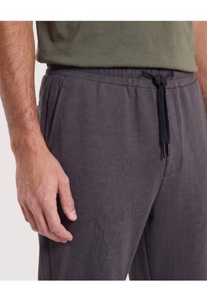 Jogger Casual Texturizado  Para Hombre Negro Ostu