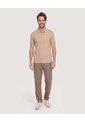 Polo Basica  Para Hombre Café Ostu de Ostu