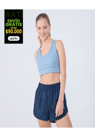 Top Para Mujer Top Color Azul Claro Marca Ostu #40220391 Ostu