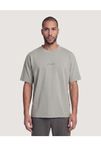 Camiseta Mindful Statement  Para Hombre Verde Ostu