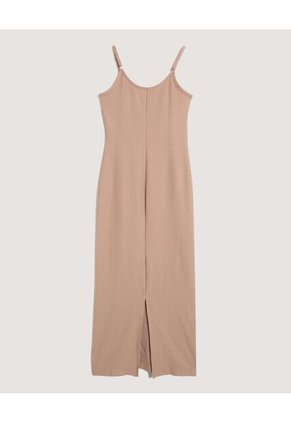 Vestido Para Mujer M/Sisa Largo Color Camel Marca Ostu #40170344