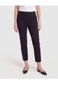 Pantalón Basico Capri  Para Mujer Negro Ostu de Ostu