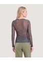 Camiseta Abertura En Gota Minimal  Para Mujer Verde Ostu de Ostu