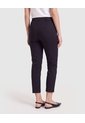 Pantalón Basico Capri  Para Mujer Negro Ostu de Ostu