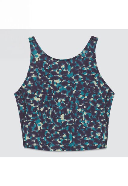 Crop Top Para Mujer Manga Sisa Color Verde  Marca Ostu #40091747