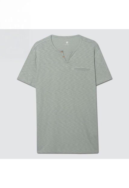Camiseta Para Hombre Manga Corta Color Verde  Marca Ostu #60091158