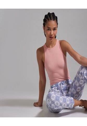 Body Para Mujer Manga Sisa Color Rosado  Marca Ostu #40200069 Ostu