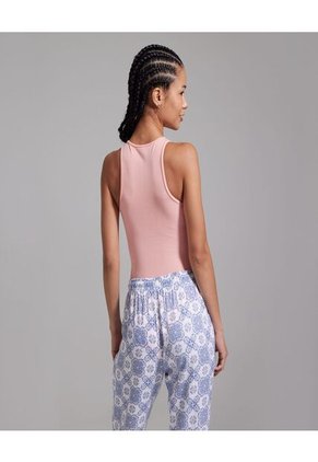 Body Para Mujer Manga Sisa Color Rosado Marca Ostu #40200069